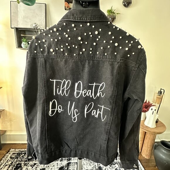 Til Death do us part Denim Jacket - Picture 4 of 4